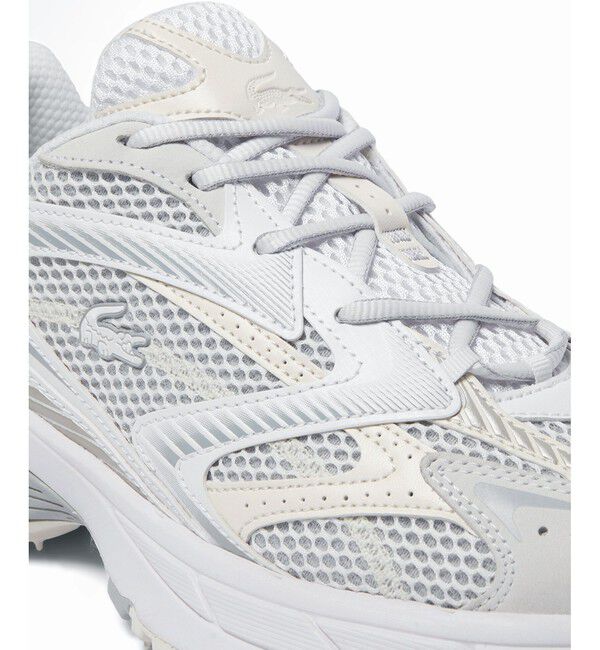 LACOSTE「メンズ L003 NEO SHOT 125 1 SMA ビッグメッシュ ハイテクスニーカー」|スニーカー|
