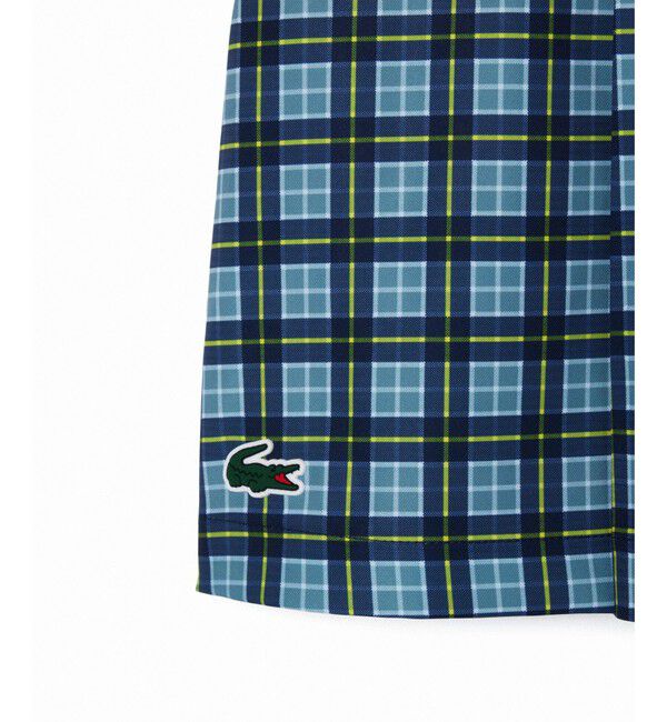 LACOSTE「ハイストレッチ ウルトラドライチェックゴルフスカート インナー付き」|スカート|