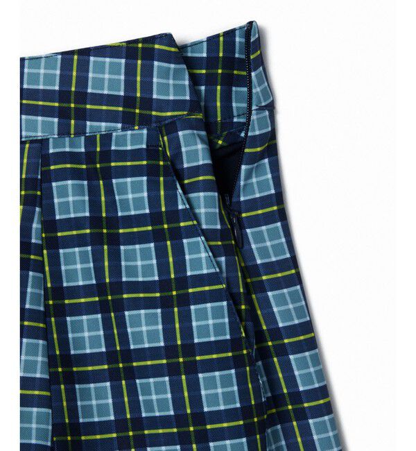 LACOSTE「ハイストレッチ ウルトラドライチェックゴルフスカート インナー付き」|スカート|