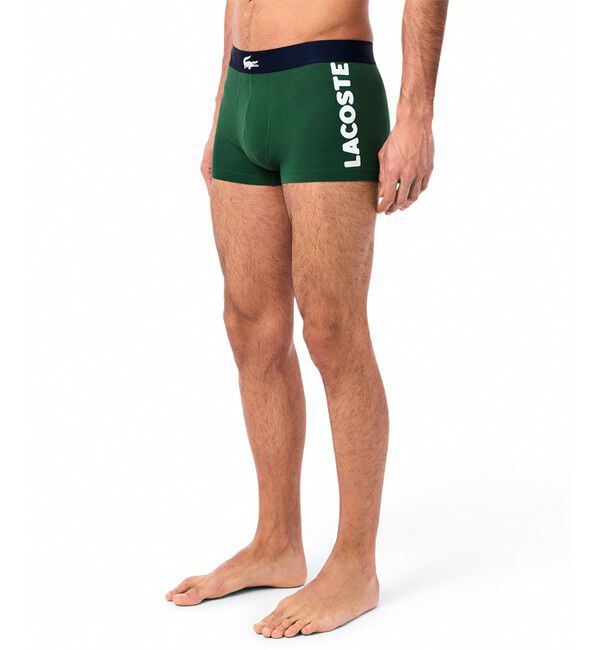 LACOSTE「３パックストレッチコットントランクボクサーショーツ / ボクサーパンツ」|インナー|