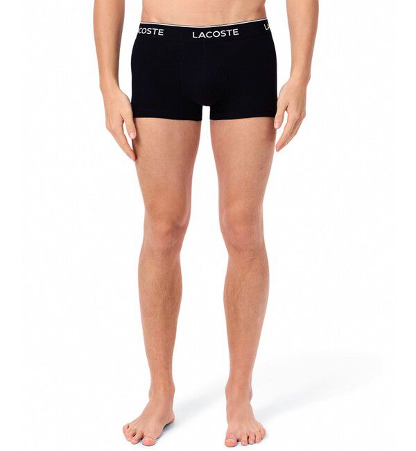 LACOSTE「３パックストレッチコットントランクボクサーショーツ / ボクサーパンツ」|インナー|