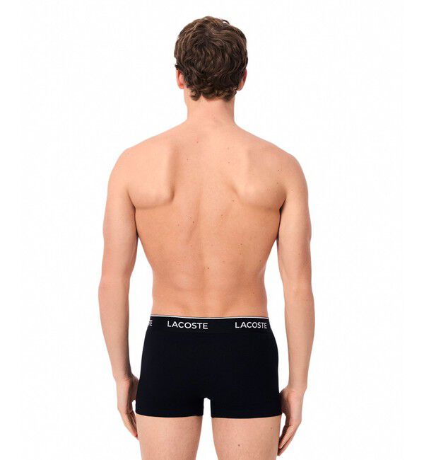LACOSTE「３パックストレッチコットントランクボクサーショーツ / ボクサーパンツ」|インナー|