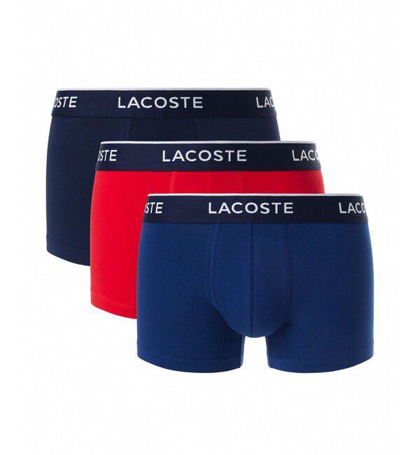 LACOSTE「３パックストレッチコットントランクボクサーショーツ / ボクサーパンツ」|インナー|