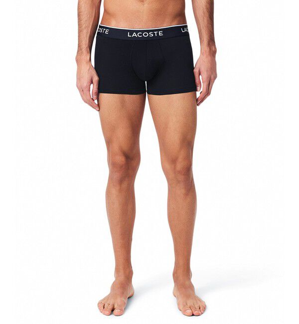 LACOSTE「３パックストレッチコットントランクボクサーショーツ / ボクサーパンツ」|インナー|