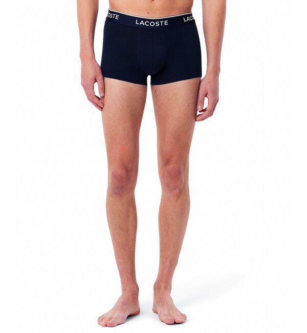 LACOSTE「３パックストレッチコットントランクボクサーショーツ / ボクサーパンツ」|インナー|
