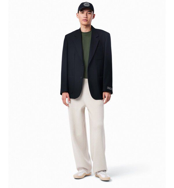 LACOSTE「ローレルサークルグラフィック半袖Tシャツ」|Tシャツ・カットソー|