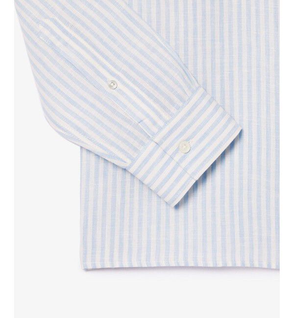 LACOSTE「リネンストライプシャツ」|シャツ・ブラウス|