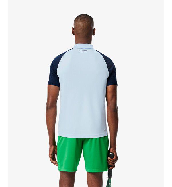LACOSTE「配色パネルテニスポロシャツ」|ポロシャツ|
