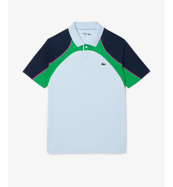 LACOSTE「配色パネルテニスポロシャツ」|ポロシャツ|