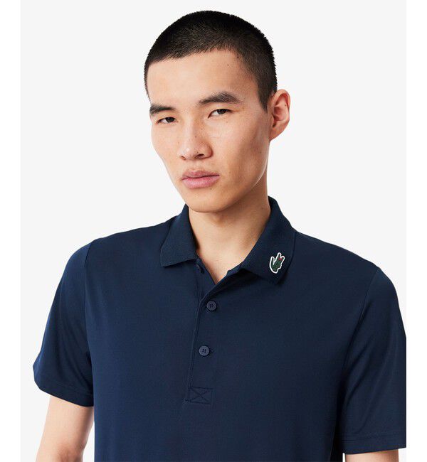 LACOSTE「カラーワニロゴパッチゴルフポロシャツ」|ポロシャツ|