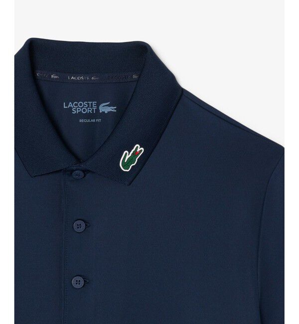 LACOSTE「カラーワニロゴパッチゴルフポロシャツ」|ポロシャツ|