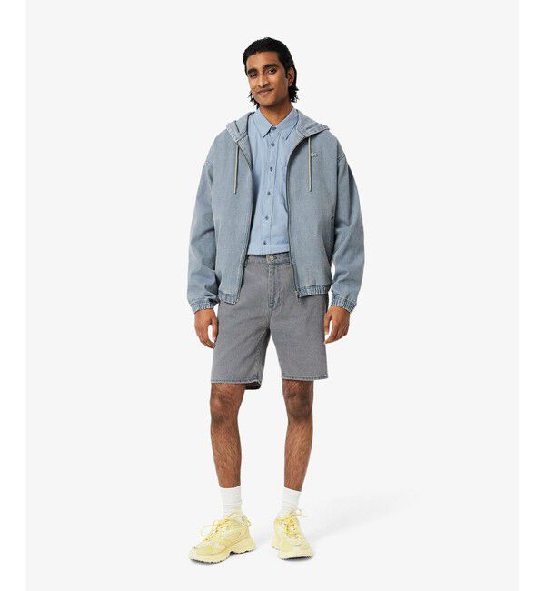 LACOSTE「ナチュラルピグメントダイデニムショーツ」|その他|