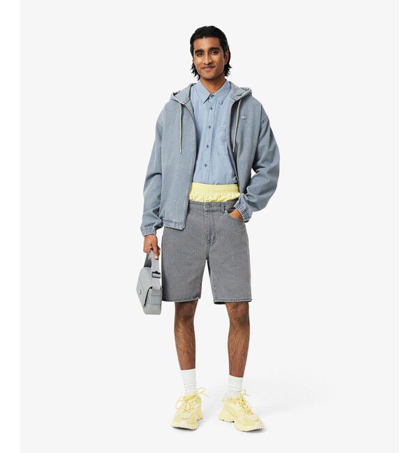 LACOSTE「ナチュラルピグメントダイデニムショーツ」|その他|