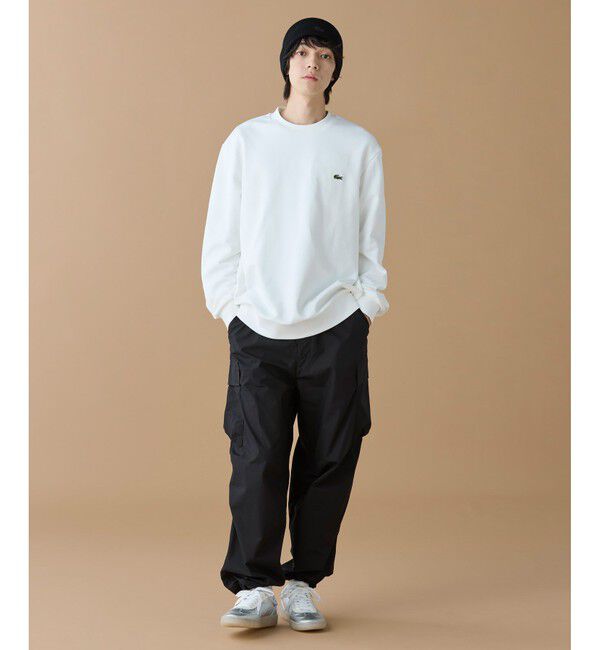 LACOSTE「エッセンシャルクルーネックスウェット」|スウェット・ジャージ|