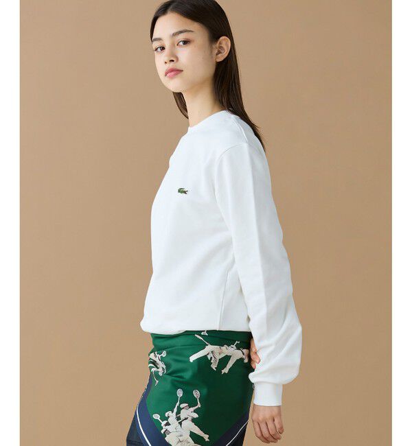 LACOSTE「エッセンシャルクルーネックスウェット」|スウェット・ジャージ|
