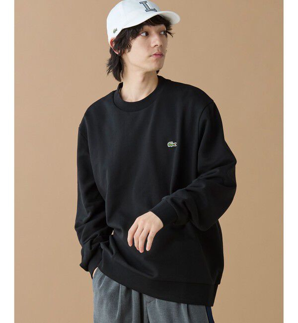 LACOSTE「エッセンシャルクルーネックスウェット」|スウェット・ジャージ|