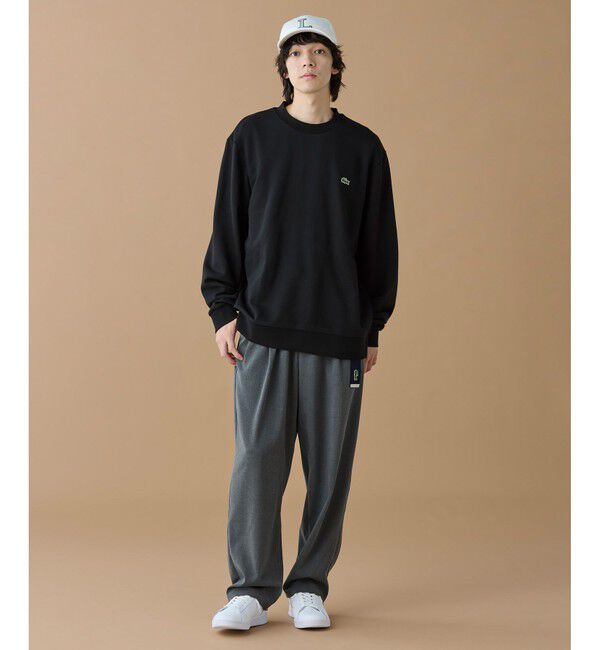 LACOSTE「エッセンシャルクルーネックスウェット」|スウェット・ジャージ|