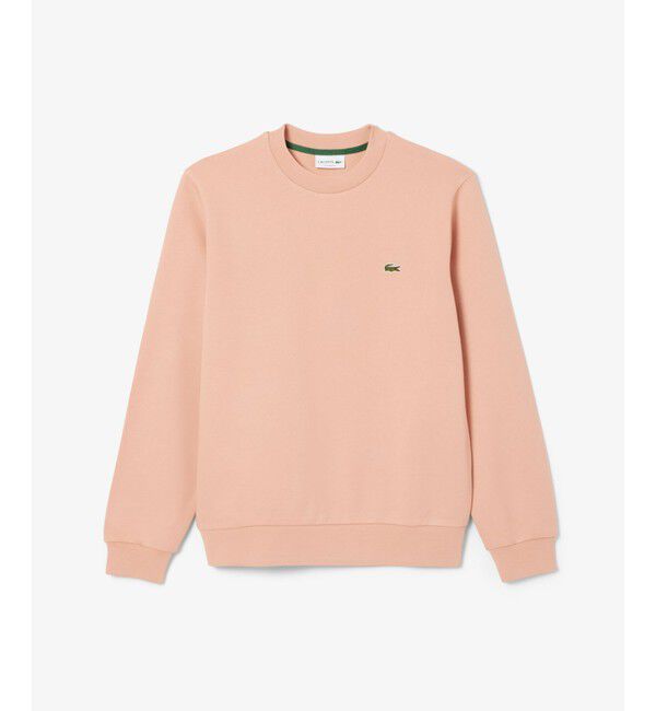 LACOSTE「エッセンシャルクルーネックスウェット」|スウェット・ジャージ|ブラウン
