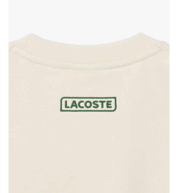 LACOSTE「ヘリテージテニスデザインクルーネックスウェット」|スウェット・ジャージ|
