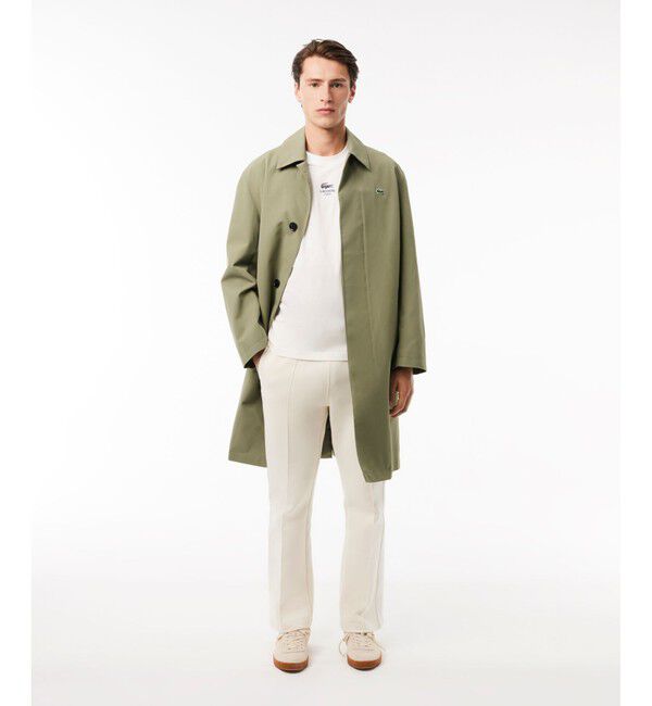 LACOSTE「スモールパリロゴクルーネックTシャツ」|Tシャツ・カットソー|