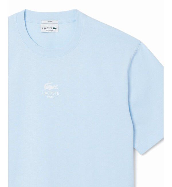 LACOSTE「スモールパリロゴクルーネックTシャツ」|Tシャツ・カットソー|