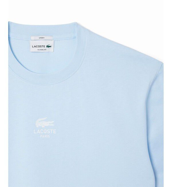 LACOSTE「スモールパリロゴクルーネックTシャツ」|Tシャツ・カットソー|