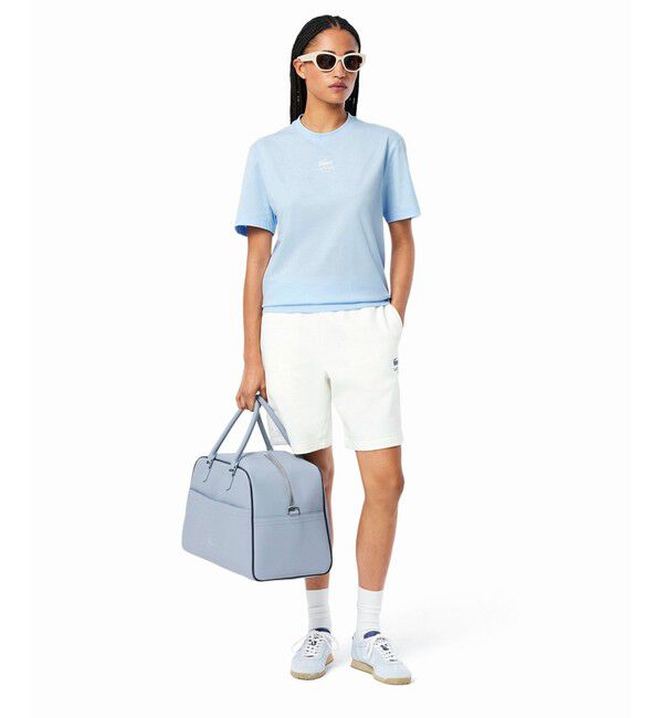 LACOSTE「スモールパリロゴクルーネックTシャツ」|Tシャツ・カットソー|