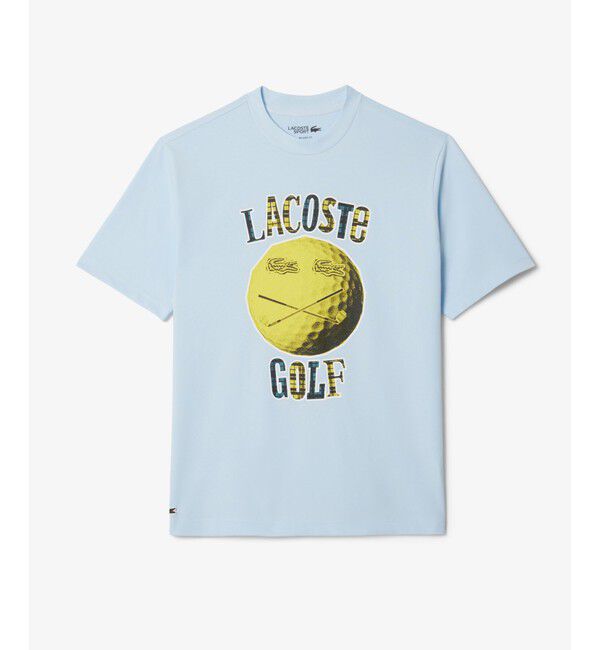 LACOSTE「スマイリーボールプリントゴルフTシャツ」|Tシャツ・カットソー|