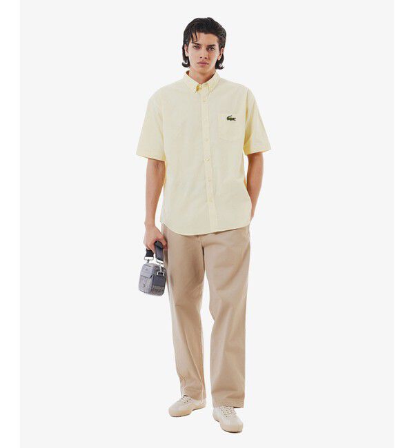 LACOSTE「イージーワイドチノパンツ / ワイドパンツ」|チノ|