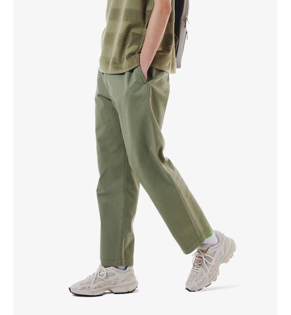 LACOSTE「イージーワイドチノパンツ / ワイドパンツ」|チノ|カーキ