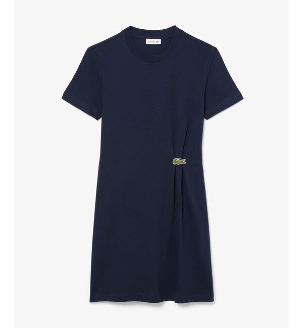 LACOSTE「ワニロゴプリーツTシャツドレス  /ワンピース」|ワンピース|