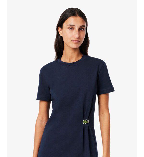 LACOSTE「ワニロゴプリーツTシャツドレス  /ワンピース」|ワンピース|