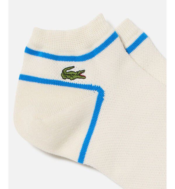 LACOSTE「鹿の子地アンクルソックス」|ソックス|
