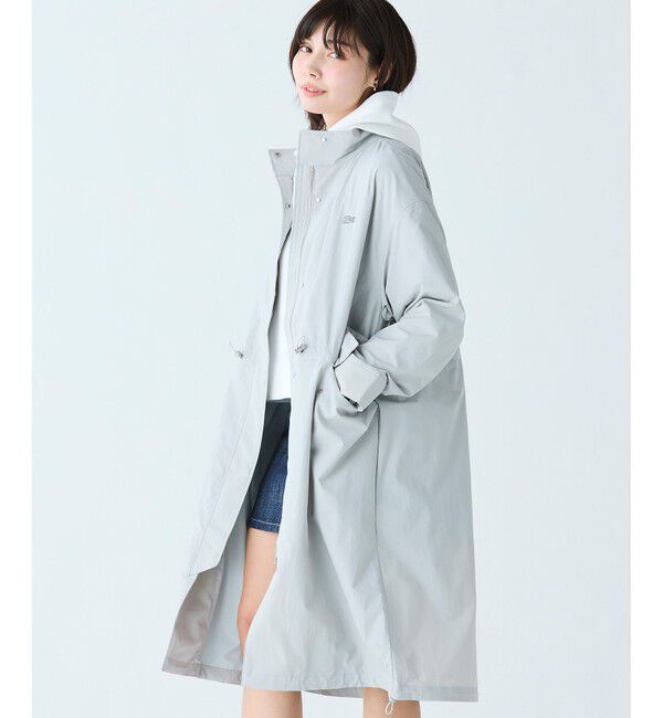 LACOSTE「撥水 ナイロンタフタ スタンドカラーユーティリティコート」|その他|