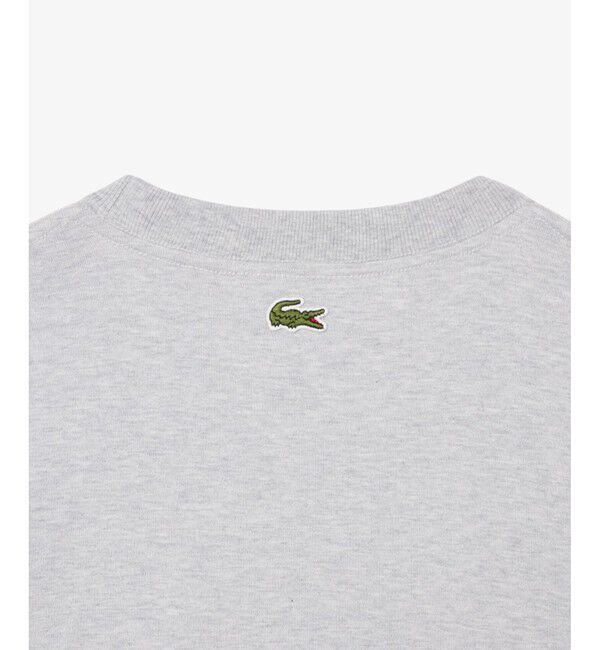 LACOSTE「テキスタイルパッチヘビーウェイトTシャツ」|Tシャツ・カットソー|