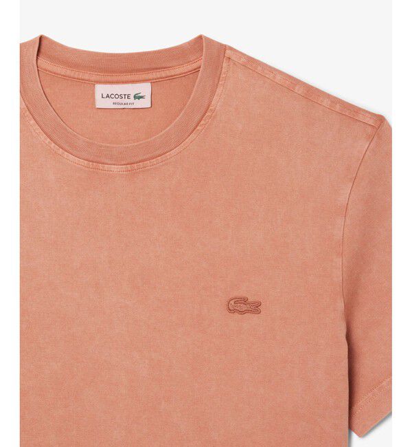 LACOSTE「ウォッシュエフェクトTシャツ」|Tシャツ・カットソー|