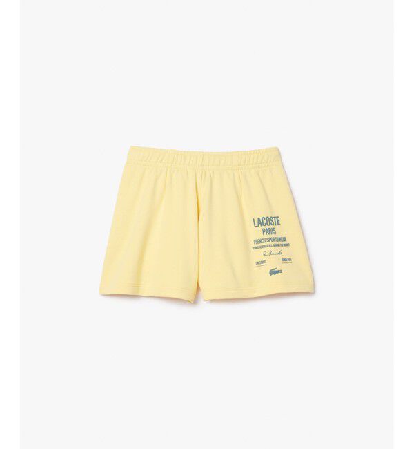 LACOSTE「プリーツスウェットショーツ」|その他|