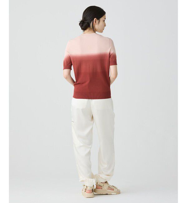 LACOSTE「グラデーションニットTシャツ」|ニット・セーター|