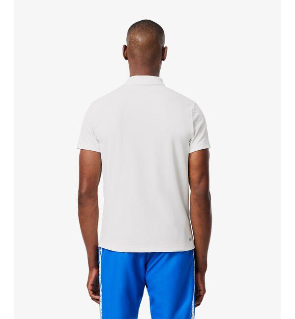 LACOSTE「アシンメトリーデザインウルトラドライポロシャツ」|ポロシャツ|