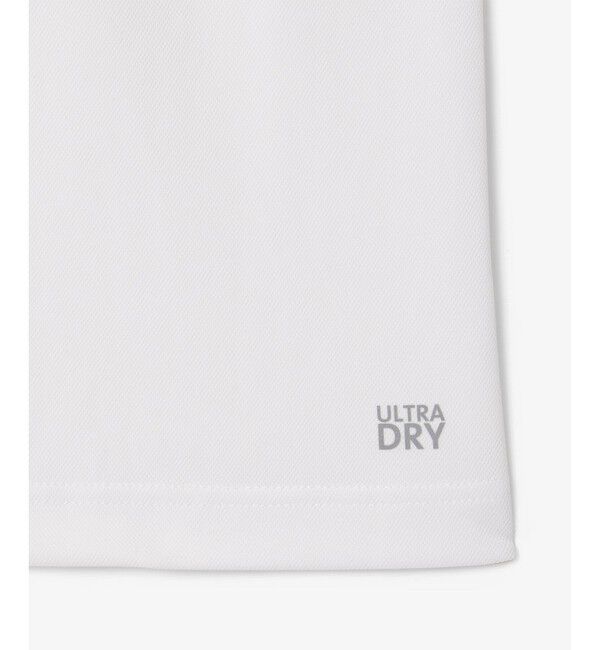 LACOSTE「アシンメトリーデザインウルトラドライポロシャツ」|ポロシャツ|