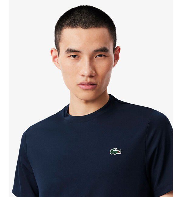LACOSTE「ウルトラドライワンポイントTシャツ」|Tシャツ・カットソー|
