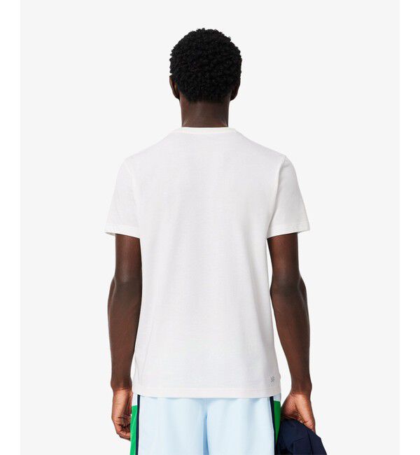 LACOSTE「レイヤードネームウルトラドライTシャツ」|Tシャツ・カットソー|