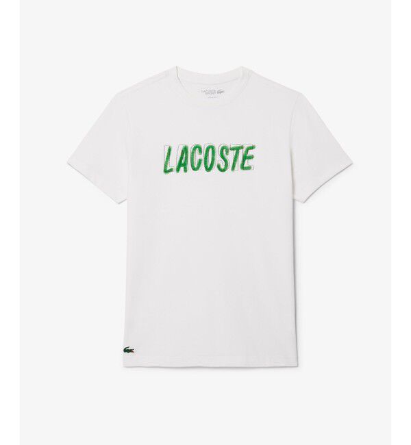 LACOSTE「レイヤードネームウルトラドライTシャツ」|Tシャツ・カットソー|