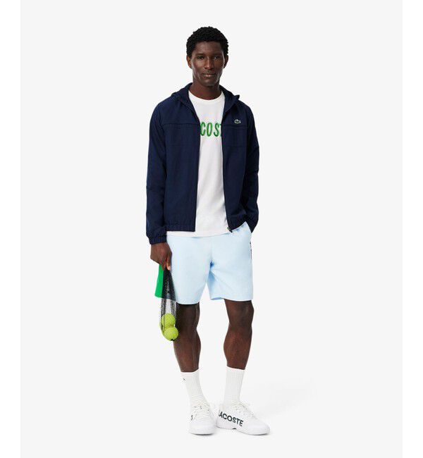 LACOSTE「レイヤードネームウルトラドライTシャツ」|Tシャツ・カットソー|