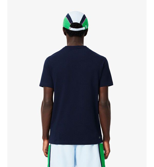 LACOSTE「レイヤードネームウルトラドライTシャツ」|Tシャツ・カットソー|