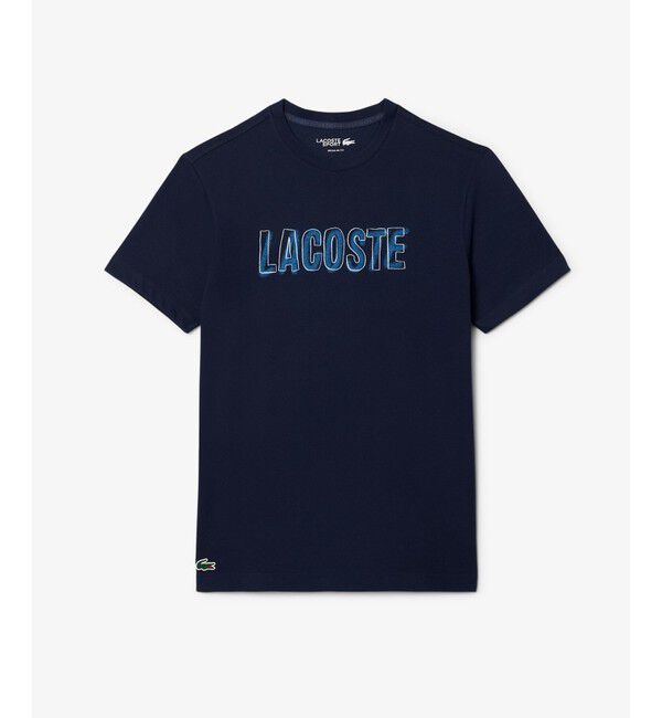 LACOSTE「レイヤードネームウルトラドライTシャツ」|Tシャツ・カットソー|