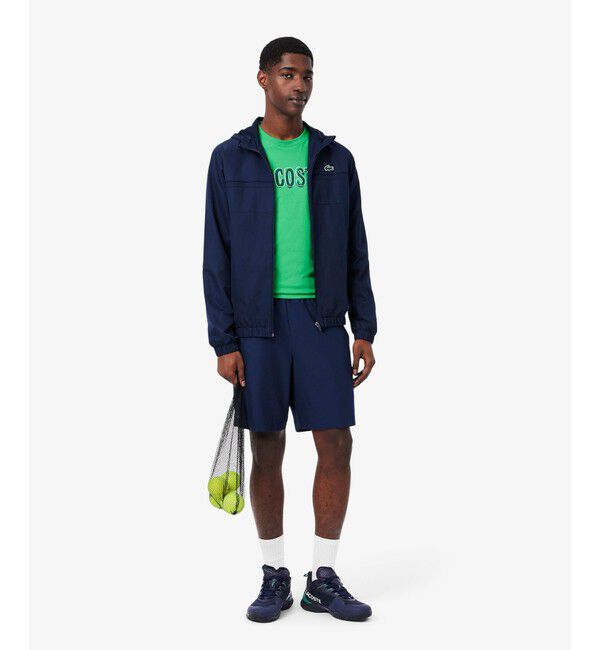 LACOSTE「レイヤードネームウルトラドライTシャツ」|Tシャツ・カットソー|