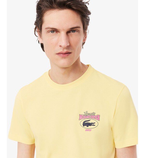 LACOSTE「2025マイアミオープンワンポイントプリントTシャツ」|Tシャツ・カットソー|