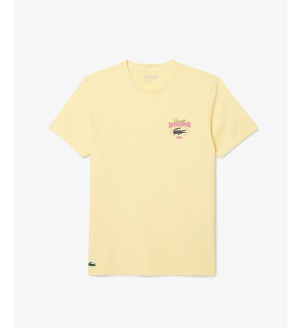 LACOSTE「2025マイアミオープンワンポイントプリントTシャツ」|Tシャツ・カットソー|