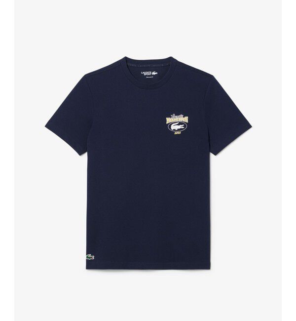 LACOSTE「2025マイアミオープンワンポイントプリントTシャツ」|Tシャツ・カットソー|